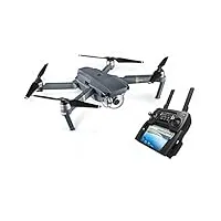 dji - mavic pro drone | drone quadricoptère portable & pliable avec caméra | offre 27-min de vol | gimbal 3-axis & caméra 4k | design Élégant | photos & vidéos en haute résolution