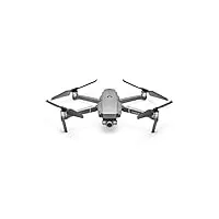 dji mavic 2 zoom drone + fly more combo - accessoires + drone avec caméra zoom optique, objectif 24-48 mm ultraflexible, batteries de vol, chargeur, station de charge, adaptateur, hélices, sac