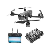 lbmxq drone portable kf607 2.4ghz brushless gps pliable aérienne rc quadcopter drone, caméra angle plat 1080p flux optique portable sans barreur ( color : color1 )