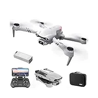 drone avec caméra drone gps fpv pliable avec caméra hd 6k vidéo en direct pour les débutants, quadrirotor rc avec retour À la maison gps, suivez-moi, contrôle des gestes, vol circulaire, survol autom
