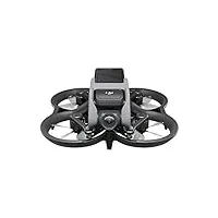 dji avata - drone uav quadricoptère, vue subjective, vidéo stabilisée 4k, fov 155°, protection d’hélice, transmission hd faible latence, freinage d’urgence, vol stationnaire, noir
