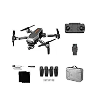 drone gps pliable l109 pro avec caméra 4k uhd pour adultes, quadricoptère avec moteur sans balais, retour automatique à la maison, suivez-moi, temps de vol de 25 minutes, sac de transport in