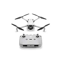 dji mini 3 – mini drone caméra léger et pliable avec vidéo 4k hdr, temps de vol de 38 minutes, prise verticale réelle et fonctions intelligentes