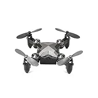 montre drone quadricoptères multirotors pliant mini avion télécommandé (sans caméra) rotation à 360 degrés mode sans tête pour le cadeau d'anniversaire de noël des enfants