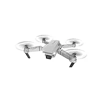 drone pliable 4k caméra aérienne haute définition flux optique double lentille 2.4ghz télécommande avion quadricoptère peut être utilisé À l'intérieur et À l'extérieur un ascenseur et un ret