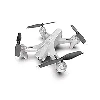 drone pliable 4k photographie aérienne haute définition double caméra quadricoptère 2.4ghz avion télécommandé pression d'air intelligente altitude fixe trajectoire vol