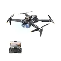 goolsky drone télécommandé avec caméra 4k double caméra 360° infrarouge pour éviter les obstacles, moteur sans balais, flux optique, vol stationnaire, quadrirotor télécommandé pour enfants et adultes