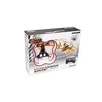 silverlit - 84780 - drone de course - hyperdrone single pack - 4 canaux gyro - 2,4 ghz