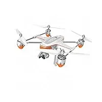 mu drone photographie aérienne hd professionnelle 4k intelligente avec batterie longue durée avec modèle d'aéronef télécommandé en plein air,blanc,taille unique