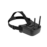 lunettes vidéo drone fpv vr swagdrone 3 pouces légères avec écran 480 * 320 5.8g 40 canaux mini lunettes fpv batterie 3.7v 1200mah intégrée pour drone de course fpv