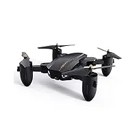 drone, rc drone appareil photo 2 mégapixels, uav pliable 3d flips télécommande avion photographie aérienne quadcopter mode sans tête fpv pliant à hauteur fixe, 300 000 pixels