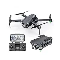 bd.y drone, drone gps avec caméra 4k pour adultes moteur sans balais transmission wifi 5g drone vidéo en direct fpv quadricoptère rc avec retour automatique à la maison suivez-moi waypoints circl