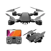 bd.y drone, mini drone avec caméra 4k hd maintien de l'altitude mode sans tête drones fpv pliables wifi vidéo en direct 3d flips débutants et adultes
