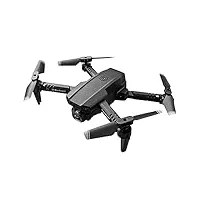 drone avec caméra pour adultes, mini drone wifi 1080p 4k hd À double caméra avec gyroscope À 6 axes, drone pliable quadrirotor rc avec maintien de l'altitude, mode sans tête, décollage/atterrissage À