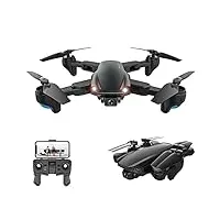 drone avec caméra drone 4k avec caméra, quadrirotor gps pour 16 minutes de temps de vol, moteur sans balai, transmission wifi 5g, retour automatique À la maison, suivez-moi et caméra anti-vibration,