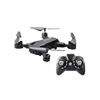 silverlit flybotic drone foldable télécommandé 33 cm, repliable avec caméra embarquée, jouet volant pour enfant et adulte, utilisation intérieure/extérieur, dès 14 ans 21252 noir