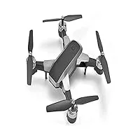 drone 4k ultra hd fpv vidéo en temps réel avec caméra adulte, quadricoptère télécommandé avec maintien d'altitude, mode sans tête, selfie gestuel, fonction waypoint