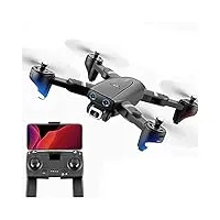 les drones avec caméras sont destinés aux débutants quadcopter uav avec caméra 48mp capteur vidéo 4k temps de vol 34min positionnement gps, transmission d'image 5g