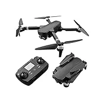 les drones avec caméras sont pour les débutants avec caméra pour adultes, caméra eis 4k 2500w à cardan 2 axes, 2 batteries 56 minutes de temps de vol, moteur sans balais, transmission fpv 5 ghz,