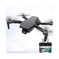 drones pour adultes et enfants gps wifi 6k hd caméra vidéo en direct drones pour adultes et enfants pour les débutants, retour automatique, contrôle des gestes, suivez-moi et le mode sans tête